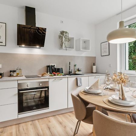 Deluxe Apartment In Bielefeld City Mit Parkplatz Und Terrasse Екстер'єр фото