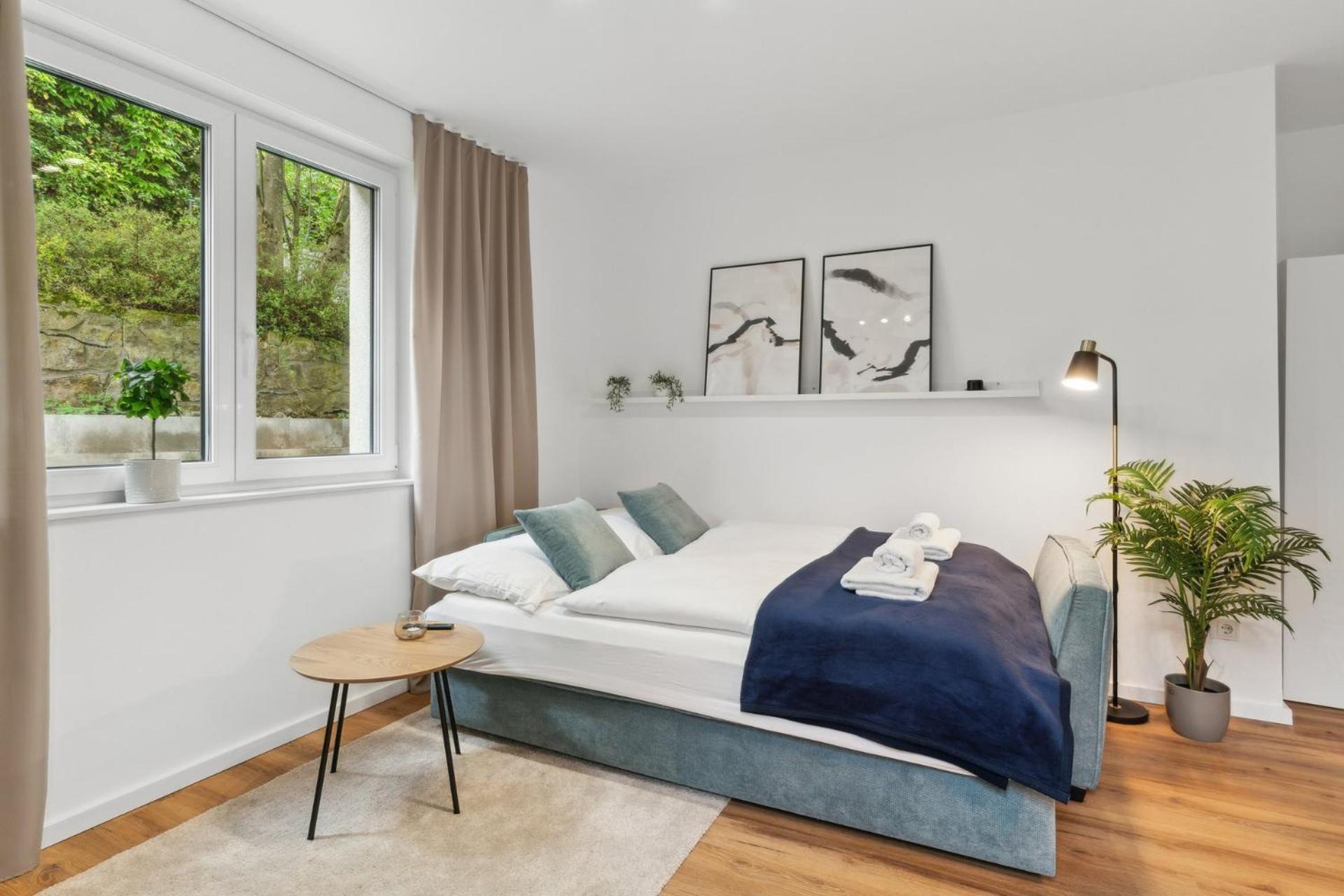 Deluxe Apartment In Bielefeld City Mit Parkplatz Und Terrasse Екстер'єр фото