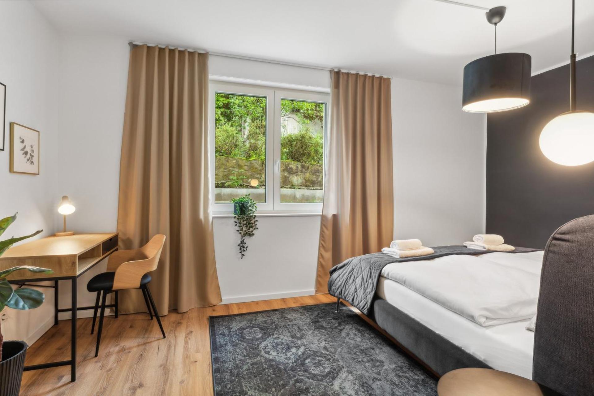 Deluxe Apartment In Bielefeld City Mit Parkplatz Und Terrasse Екстер'єр фото