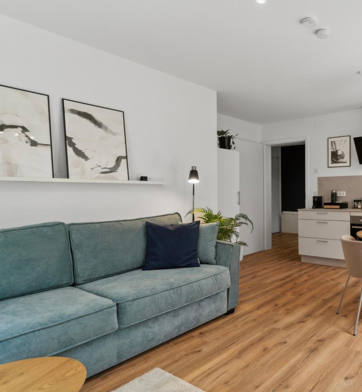 Deluxe Apartment In Bielefeld City Mit Parkplatz Und Terrasse Екстер'єр фото